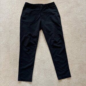 Zella Black Hybrid Tech Commute Pants Size W 34 x L 30